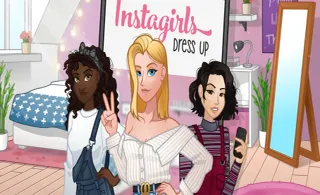 image game Instagirls Dress Up