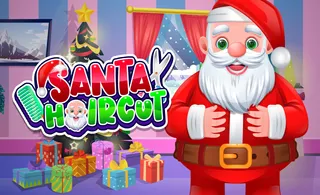 image game Santa Haircut