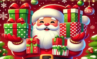 image game Christmas Gift Jump