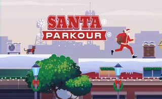 image game Santa Parkour