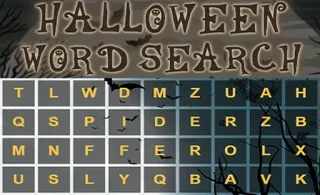 image game Halloween Word Search