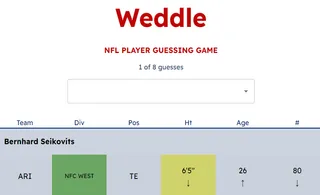 image game Weddle