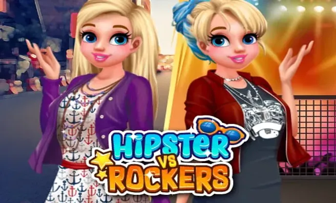image game Hipster vs Rockers