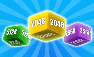 image game Merge Cubes 2048 3D