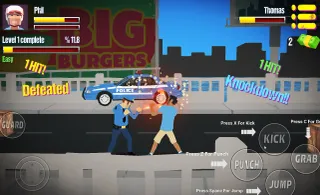 image game Street Shadow Classic Fighter