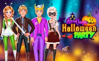 image game Royal Couple Halloween Party